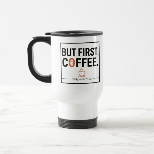 Maar Eerst, Koffie Reisbeker (Links)