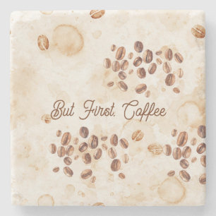Maar Eerst, Koffie Stenen Onderzetter