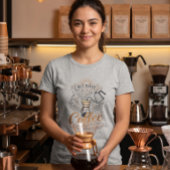 Maar eerst koffie Tri-Blend shirt