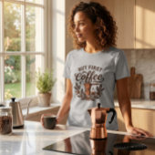 Maar eerst koffie Tri-Blend shirt