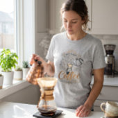 Maar eerst koffie Tri-Blend shirt