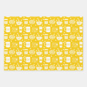 MAAR EERST, KOFFIE VASTGESTELDE WRAPPERPAPIERSCHAP INPAKPAPIER VEL (Voorkant 2)