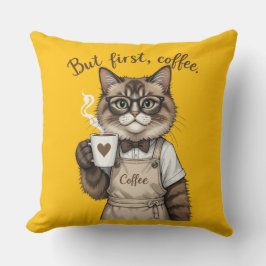 Maar Eerst, Koffiekat Kussen