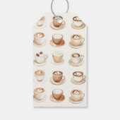 Maar Eerst, Koffiekopjes Cadeaulabel (Achterkant)