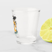 Maar eerst, laten we dutten - Schattigee Corgi But Shot Glas (Rechts)