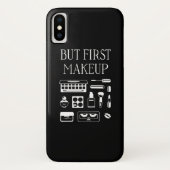 Maar Eerst Make-up Case-Mate iPhone Case (Achterkant)
