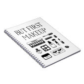 Maar Eerst Make-up Notitieboek (Rechterzijde)