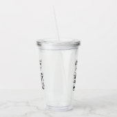 Maar eerst Makeup Acryl Drinkbeker (Links)