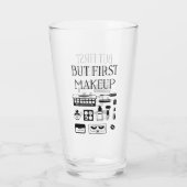 Maar eerst Makeup Glas (Achterkant)