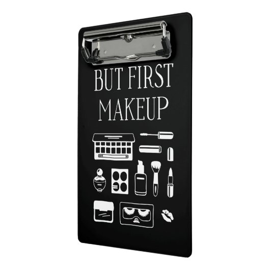 Maar eerst Makeup Mini Klembord (Angled2)