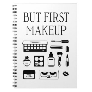 Maar eerst Makeup Notitieboek