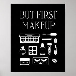 Maar eerst Makeup Poster