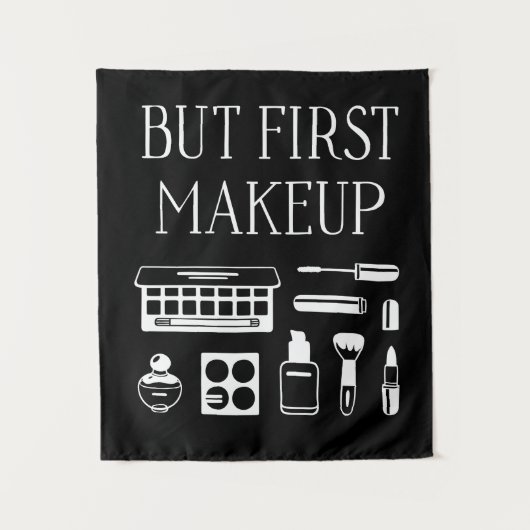 Maar eerst Makeup Wandkleed (Voorkant)