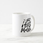 Maar Eerst Mascara Koffiemok (Voorkant rechts)