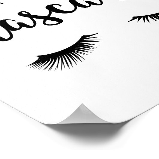 Maar eerst mascara poster (Hoek)