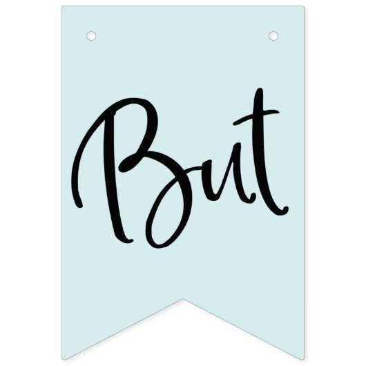 Maar eerst mimosas bunting vlaggen vlaggetjes (Tweede vlag)