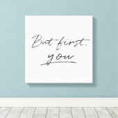 Maar eerst minimaliseert u de aangepaste achtergro canvas afdruk (Insitu (Houten vloer))