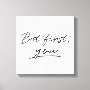 Maar eerst minimaliseert u de aangepaste achtergro canvas afdruk