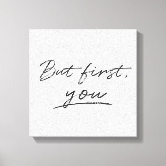 Maar eerst minimaliseert u de aangepaste achtergro canvas afdruk (Voorkant)