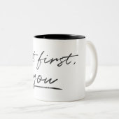 Maar eerst minimaliseert u de aangepaste achtergro tweekleurige koffiemok (Voorkant rechts)