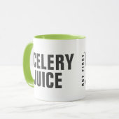 Maar eerst, Mok van de Selderij, (Voorkant links)