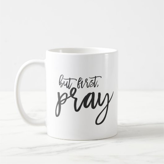Maar eerst, Pray Koffiemok (Links)