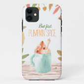 Maar eerst, Pumpkin Spice Phone Case (Achterkant)