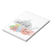 Maar eerst, Tea Notitieblok (Linkerzijde)