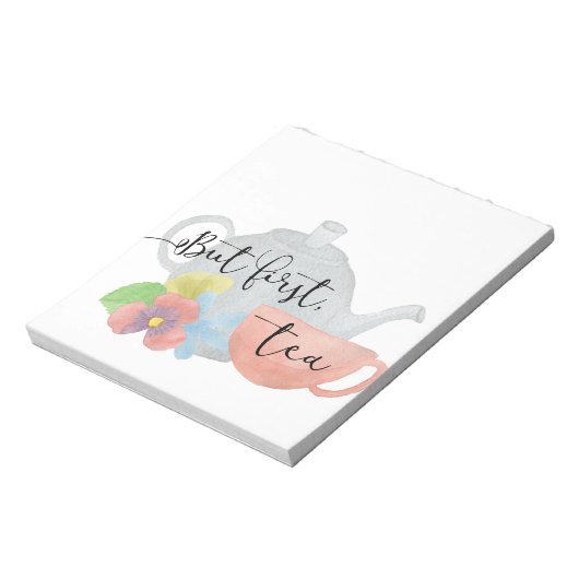 Maar eerst, Tea Notitieblok (Linkerzijde)