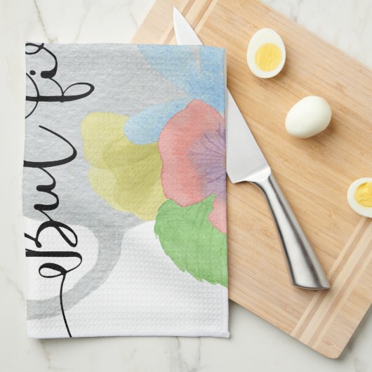 Maar eerst, Tea Theedoek (Quarter Fold)