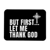 Maar eerst wil ik mijn dank betuigen magneet (Horizontaal)