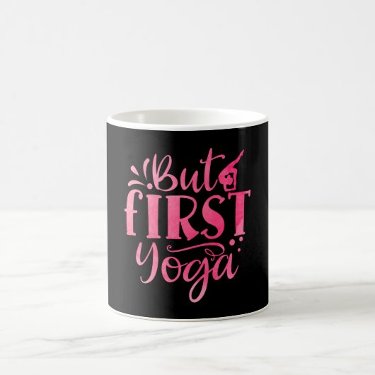 Maar eerst Yoga Koffiemok (Center)