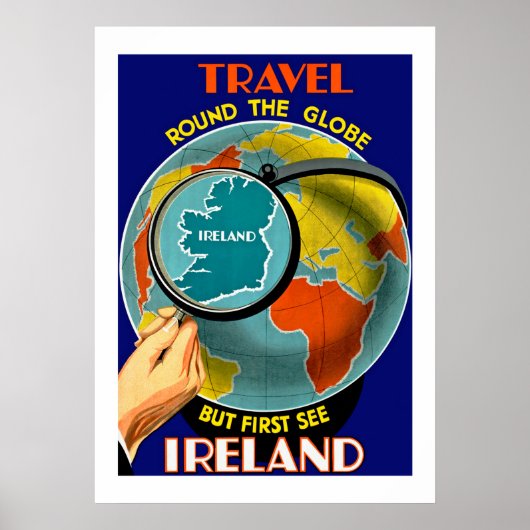 Maar eerst zie ik Ierland! Poster (Voorkant)