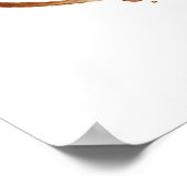 Maar eerste koffie typografie citaat poster (Hoek)