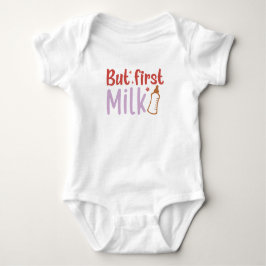 Maar Eerste Melk - Peuter/Baby Boy Kleding Bodysui Romper