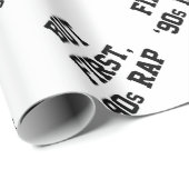 Maar eerste Rap Cadeaupapier (Rol Hoek)