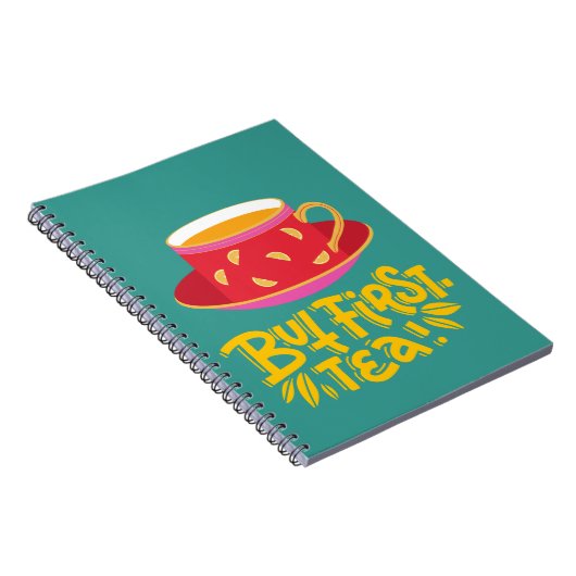 MAAR EERSTE TEA NOTITIEBOEK (Rechterzijde)