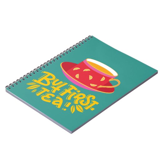 MAAR EERSTE TEA NOTITIEBOEK (Linkerzijde)