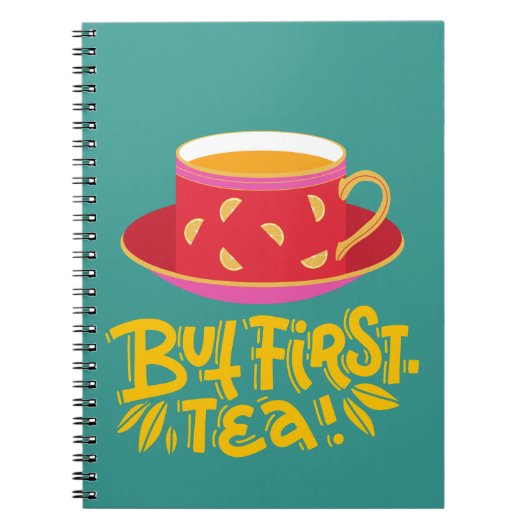 MAAR EERSTE TEA NOTITIEBOEK (Voorkant)