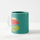 MAAR EERSTE TEA TWEEKLEURIGE KOFFIEMOK (Voorkant links)