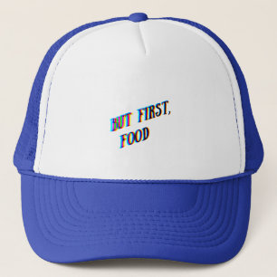 Maar eerste voedselkraker trucker pet