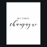 Maar First Champagne Poster<br><div class="desc">Maar First Champagne</div>