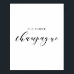 Maar First Champagne Poster<br><div class="desc">Maar First Champagne</div>