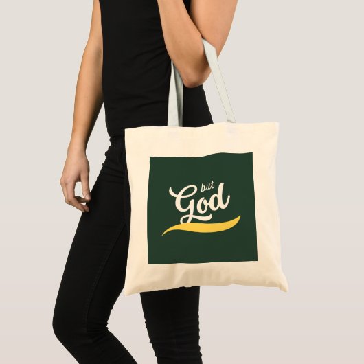Maar God Christelijke Faith Shopping Tote Bag (Voorkant (product))