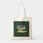 Maar God Christelijke Faith Shopping Tote Bag (Achterkant)