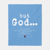 Maar God Fleece Deken (Voorkant)