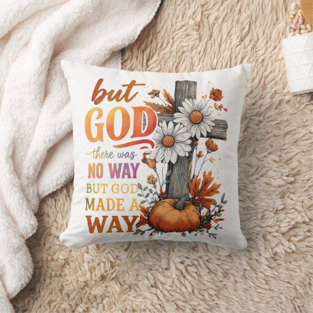 Maar God maakte een weg Kussen (Deken)
