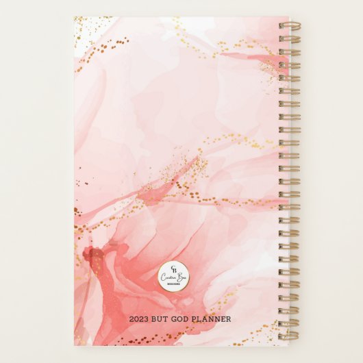 Maar God Planner 2023 (Achterkant)