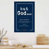 Maar God Poster (Keuken)