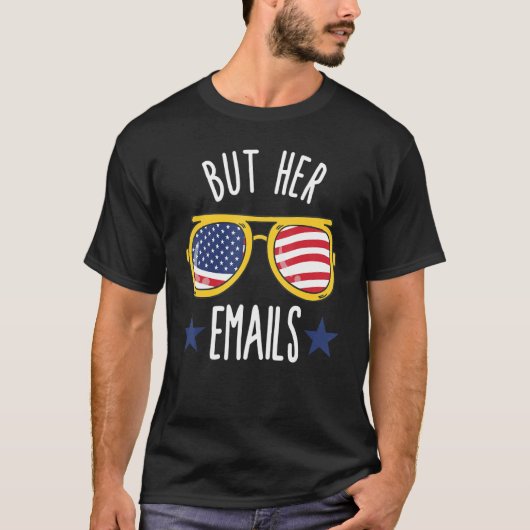 Maar haar e-mailadres Shirt met zonnebril, maar (Voorkant)